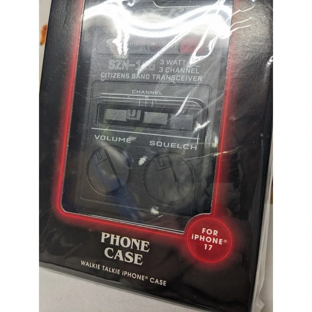 Stranger Things Code Red‎ Walkie Talkie iPhone 17 Case Netflix